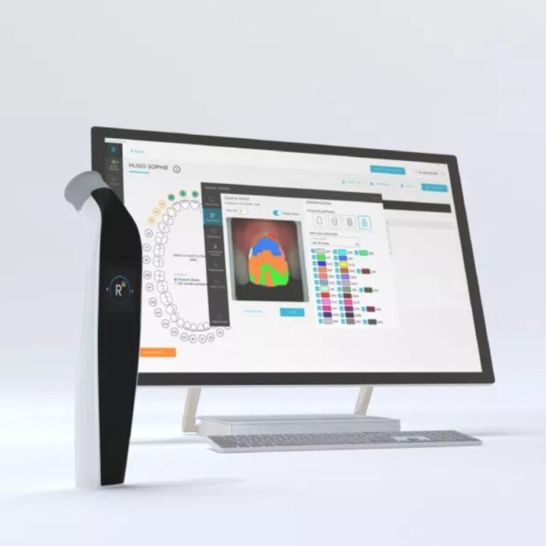 El espectrofotómetro con cámara intraoral integrada más rápido y fiable del mercado.
