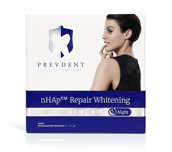 PrevDent NIGHT (2 jeringas 5 ml, 1 serum 30 ml y 4 esponjas nHAp)