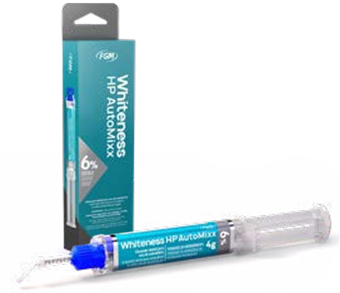 OFERTA 3+1 WHITENESS HP AUTOMIXX 6% COSMÉTICO MINI KIT + SIN CARGO: DESENSIBILIZE KF 2% jeringa 2,5 g X 2 UNIDADES - Imagen 2