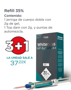 OFERTA 3+1 BLANQUEAMIENTO WHITENESS HP 35% AUTOMIXX KIT 2G - Imagen 3