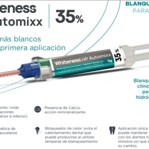 OFERTA 3+1 WHITENESS HP PER HIDROGENO 35% AUTOMIX KIT 5G