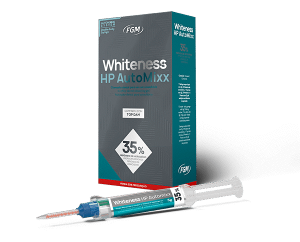 OFERTA 3+1 WHITENESS HP PER HIDROGENO 35% AUTOMIX KIT 5G + SIN CARGO: DESENSIBILIZE KF 2% jeringa 2,5 g X 2 UNIDADES