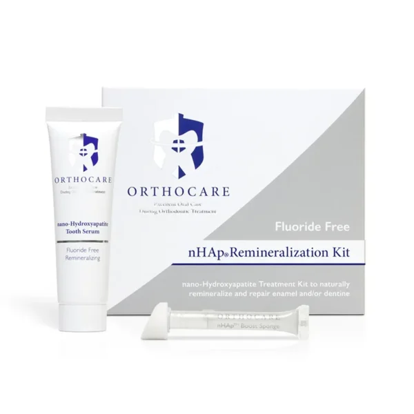 OrthoCare Kit Remineralización nHAp (4 esponjas nHAp y un serum de 30 ml)