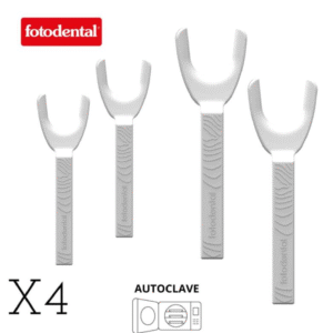 JUEGO X4 RETRACTOR LABIAL FOTODENTAL LATERAL COLOR BLANCO 2 Pequeños + 2 Grandes