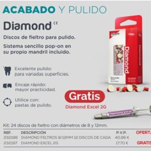 Diamond Discos de Fieltro