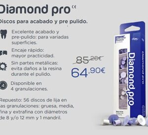 Diamond Pro Discos para acabado y pre pulido