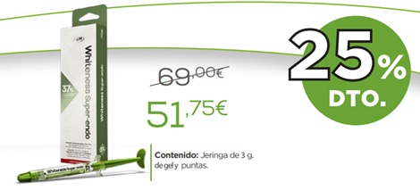 Whiteness Super Endo OFERTA 25% DESCUENTO