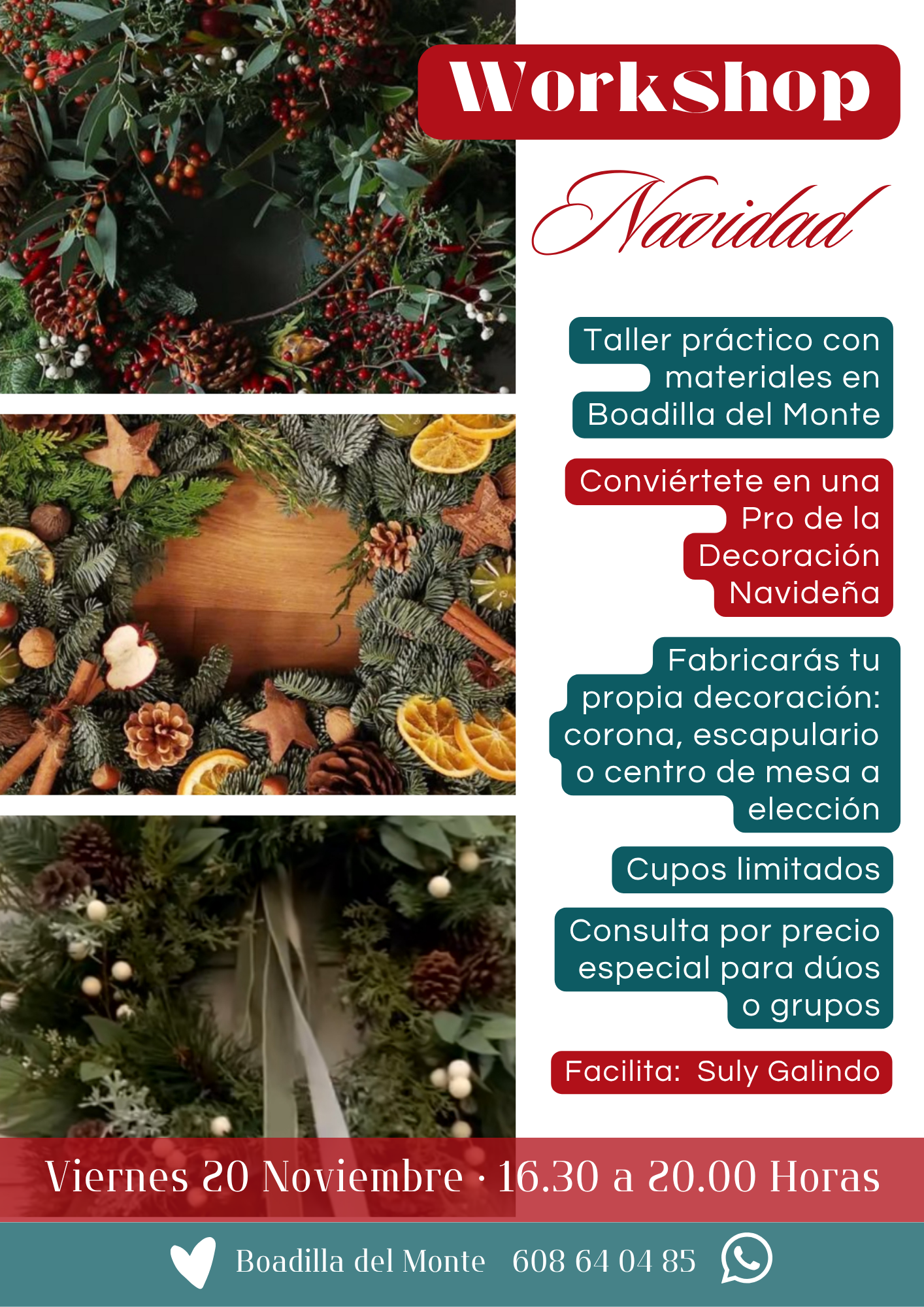 Workshop Navidad en Boadilla del Monte 20/11/2026 - Imagen 2